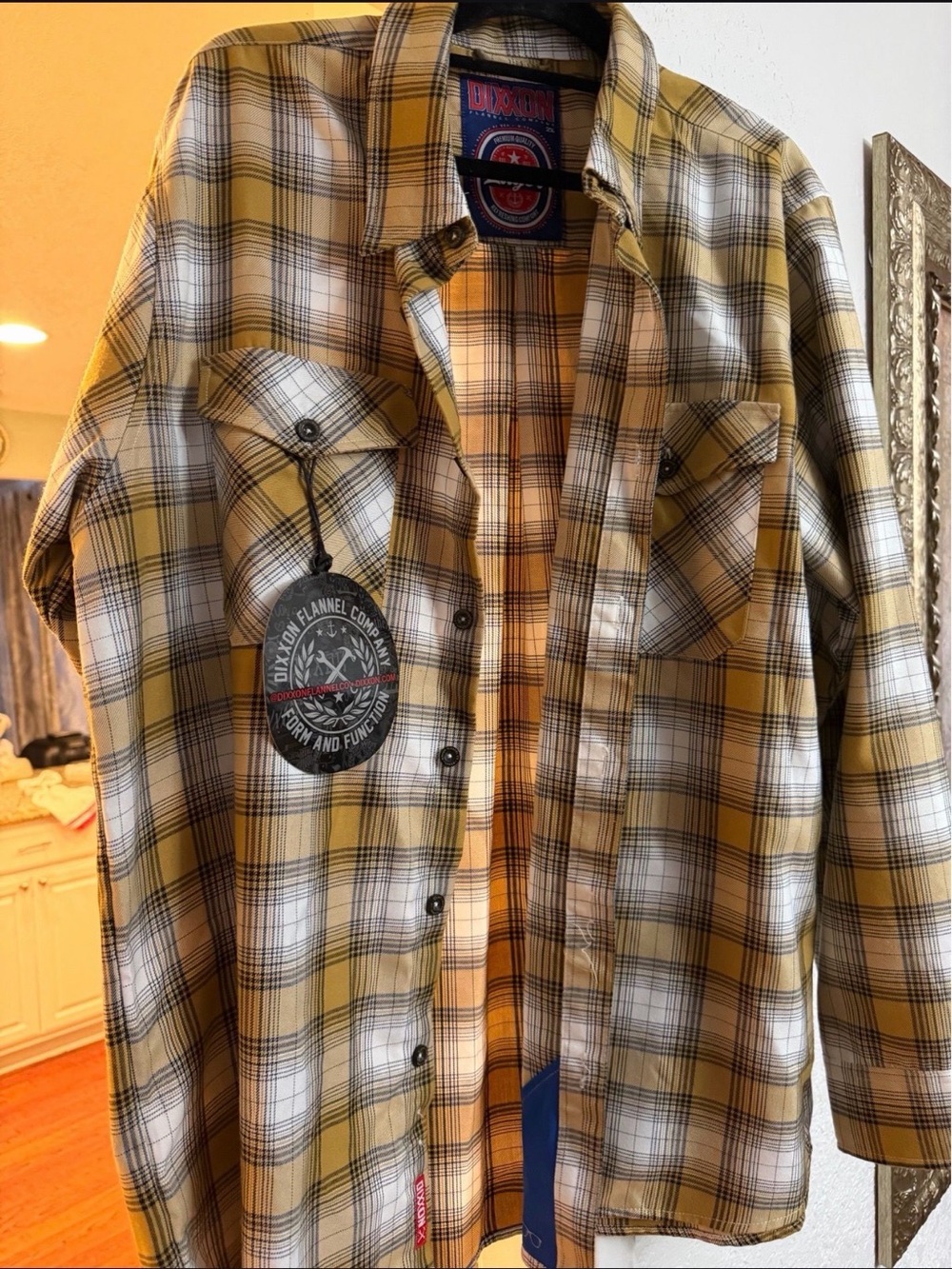 NWT: Dixxon Flannel Company “Lager” men’s 2XL - NWT plaid heavyweight button-up